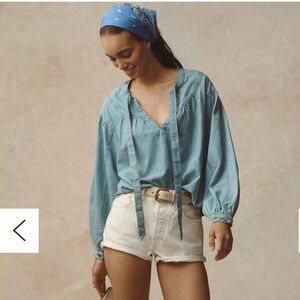 Pilcro Anthropologie Batwing Top